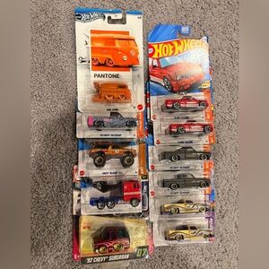 Hot Wheels Lot of 11 Pantone Kool Kombi Optimus prime trucks